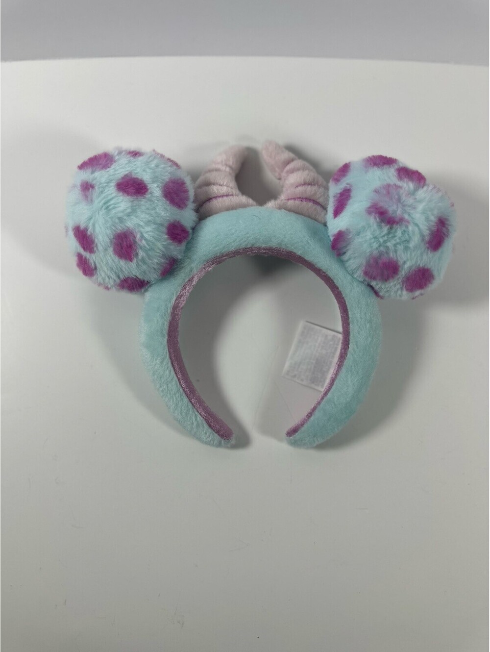 Disney Parks Sulley Monsters Inc Ears Headband Plush Horns Pixar Costume